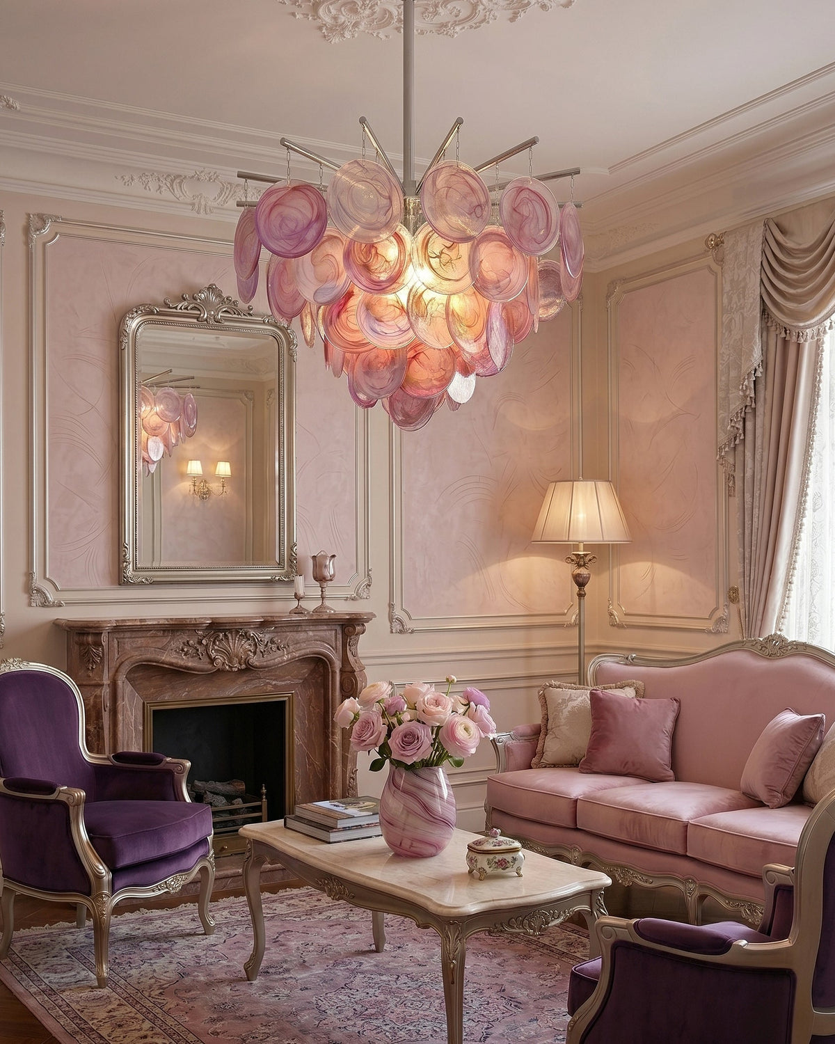 Velalissa Glass Chandelier
