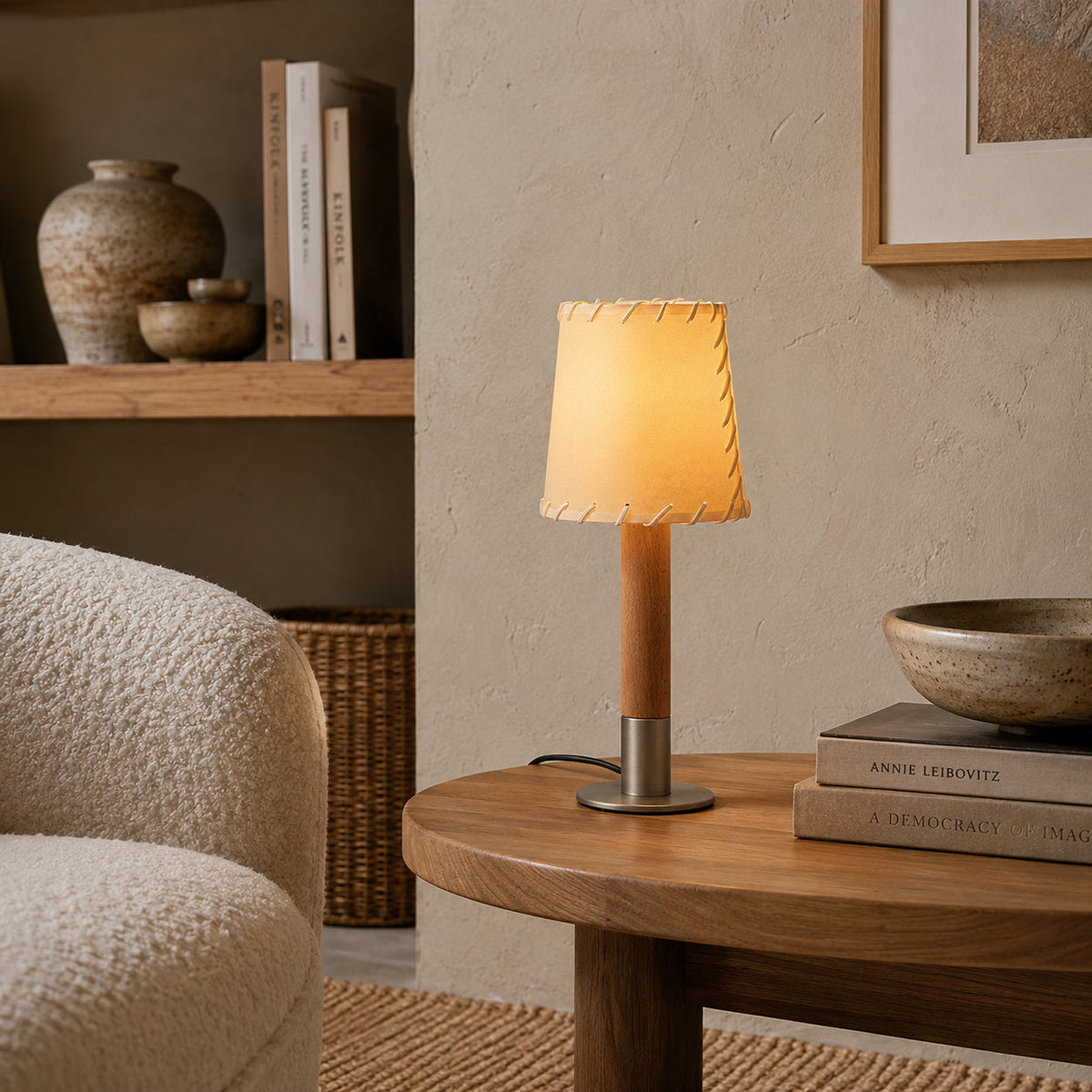 Lunve Parchment Table Lamp