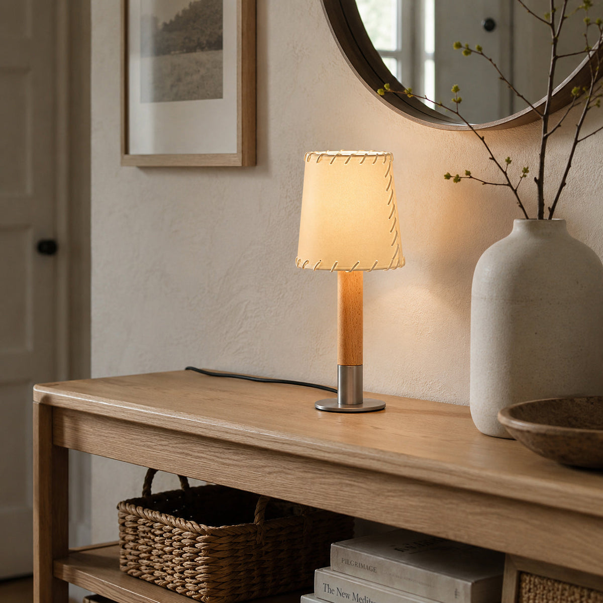 Lunve Parchment Table Lamp