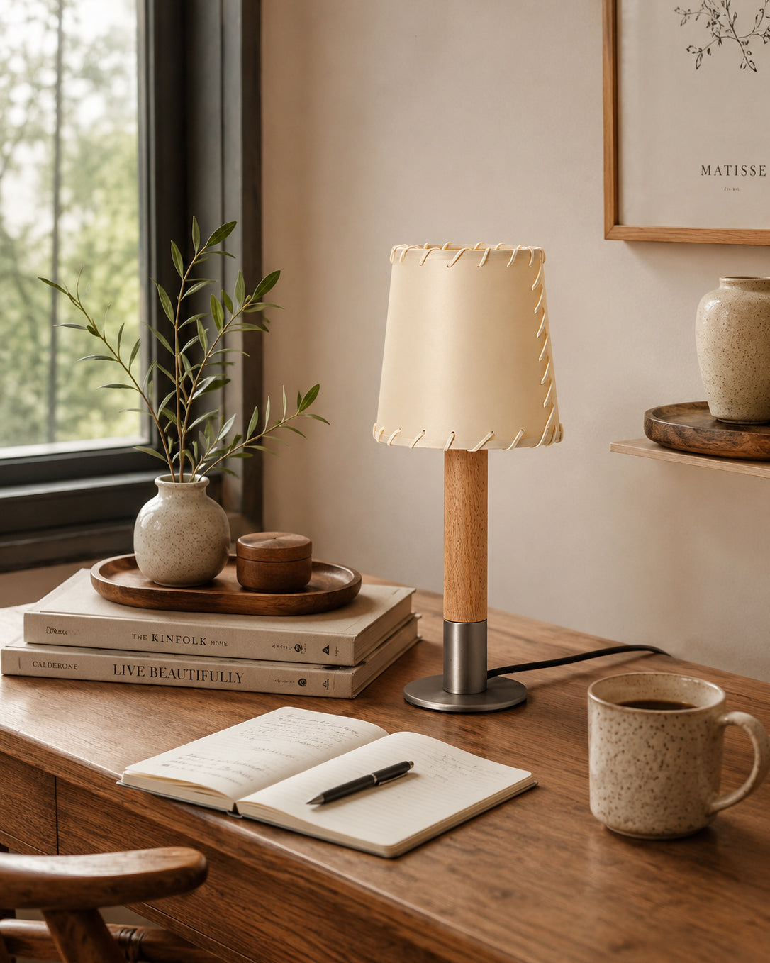 Lunve Parchment Table Lamp
