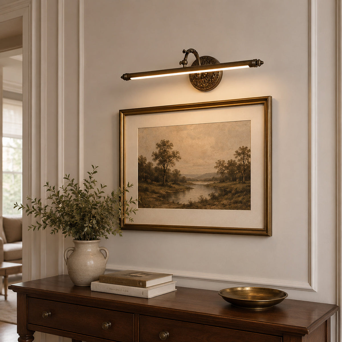 Oriinora Brass Wall Sconce
