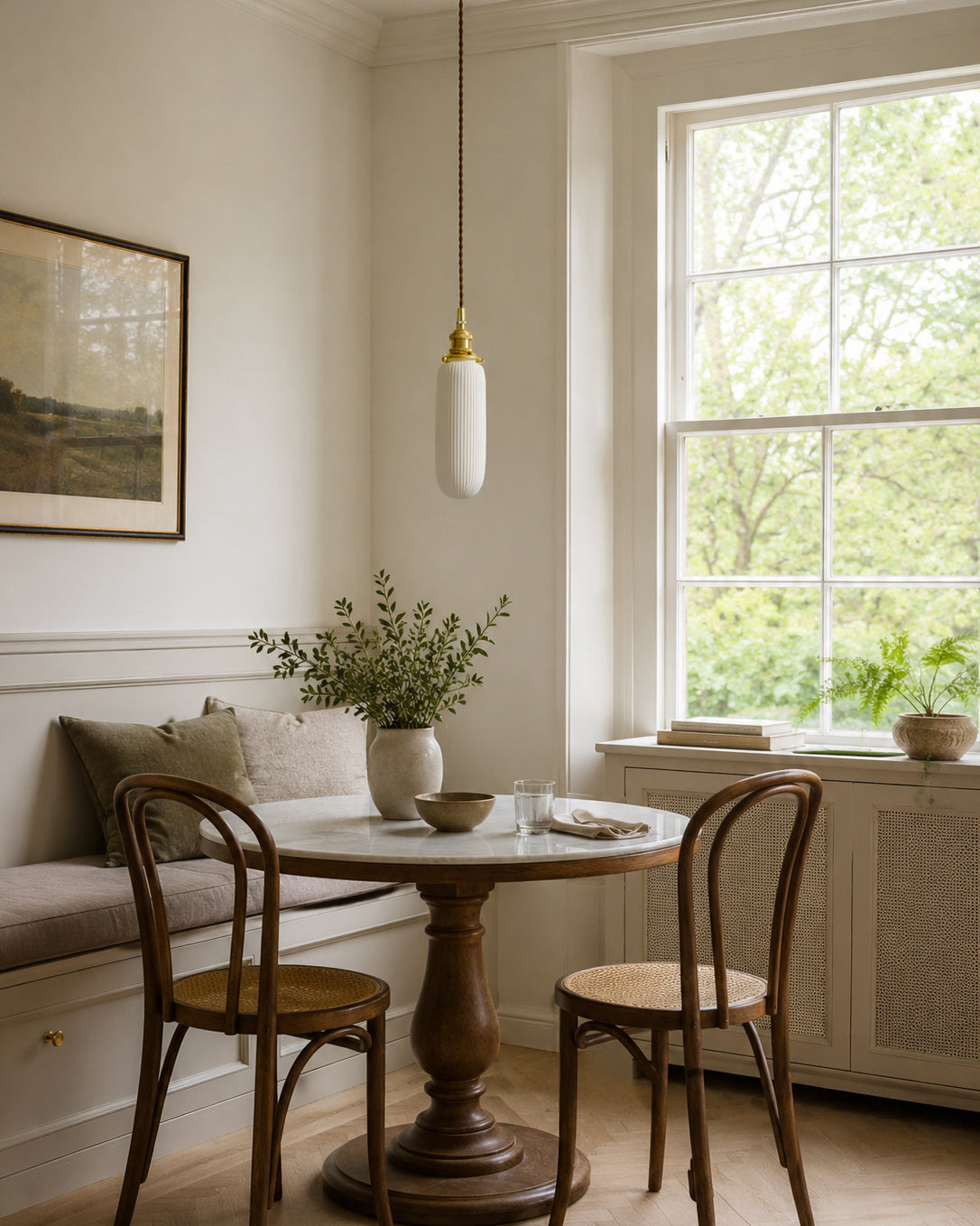Miraria Ribbed Ceramics Pendant Lamp
