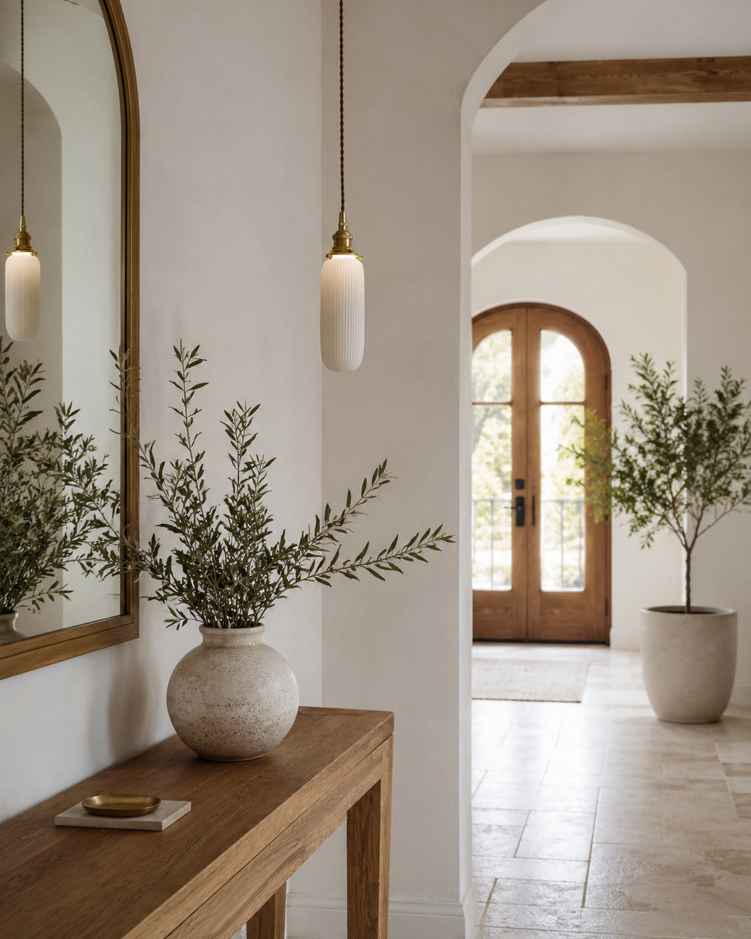 Miraria Ribbed Ceramics Pendant Lamp