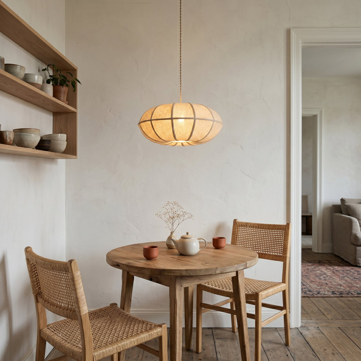 Montecito Fabric Pendant Light