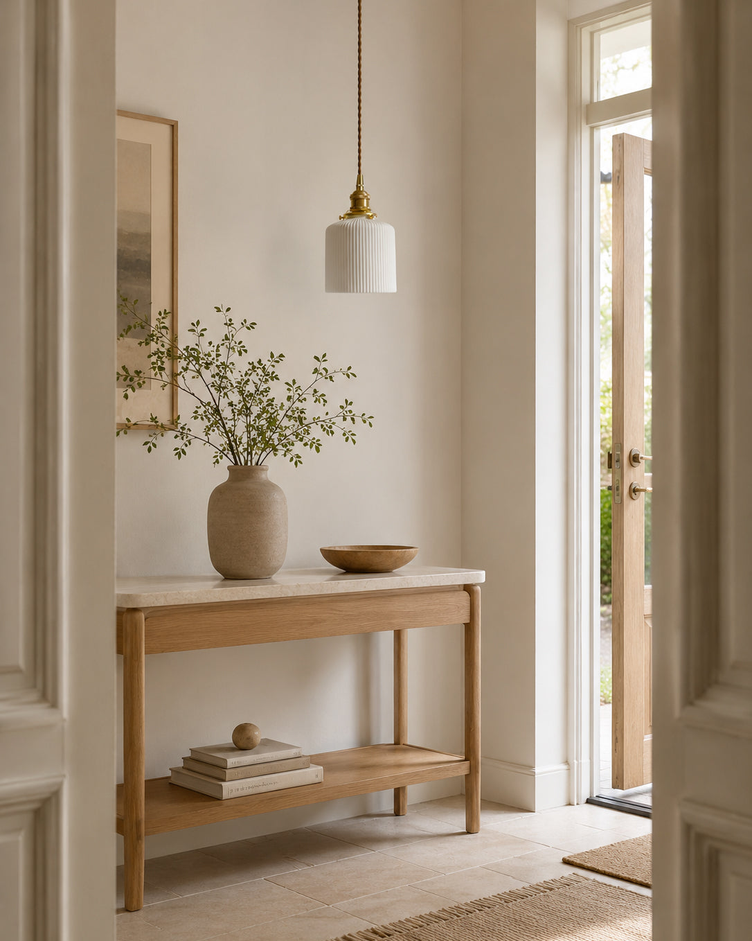 Miraria Ribbed Ceramics Pendant Lamp