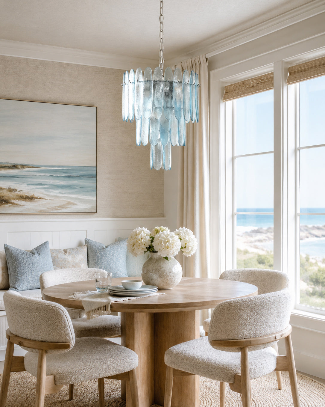 Catalina Glass Waterfall Chandelier