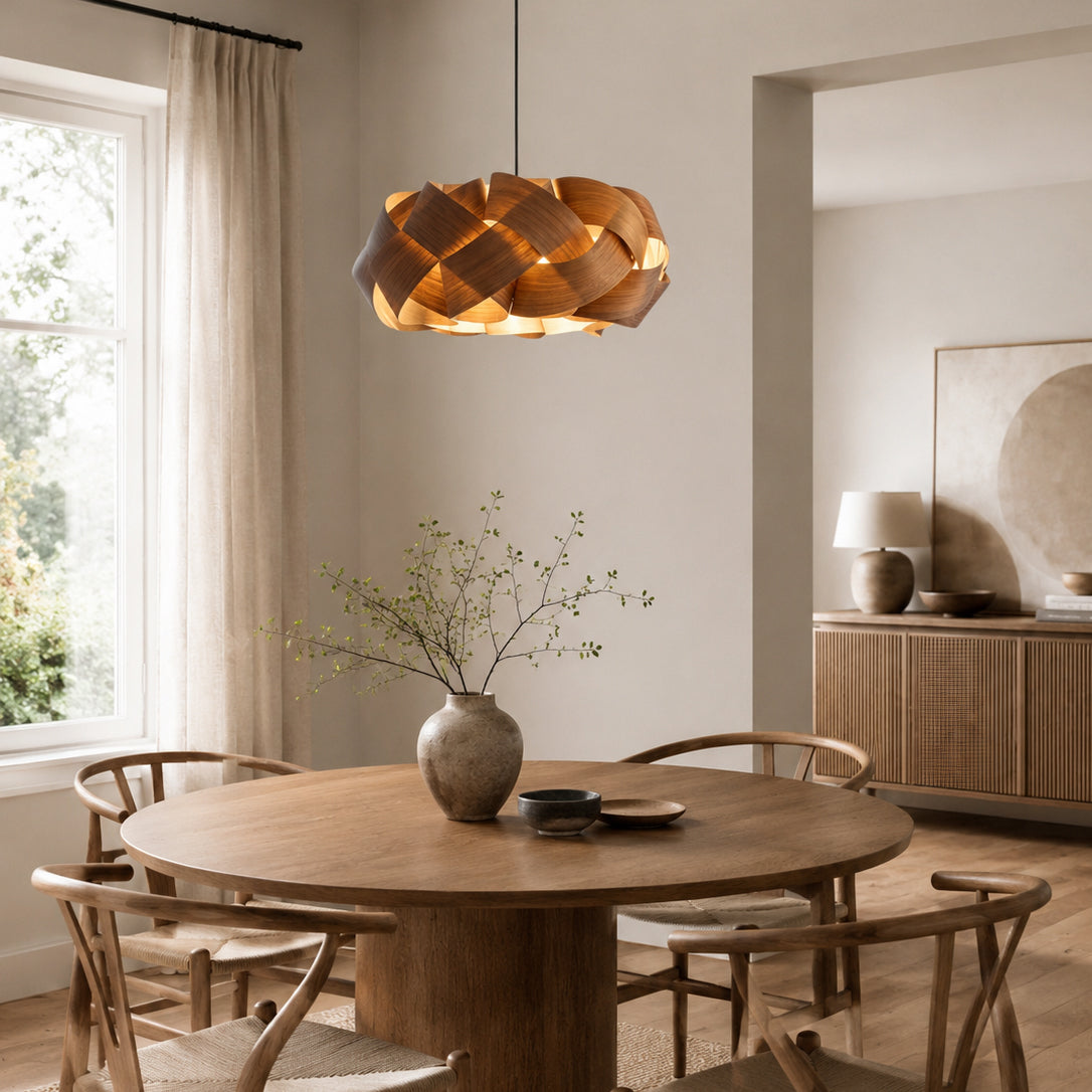 Morna Wood Pendant Light