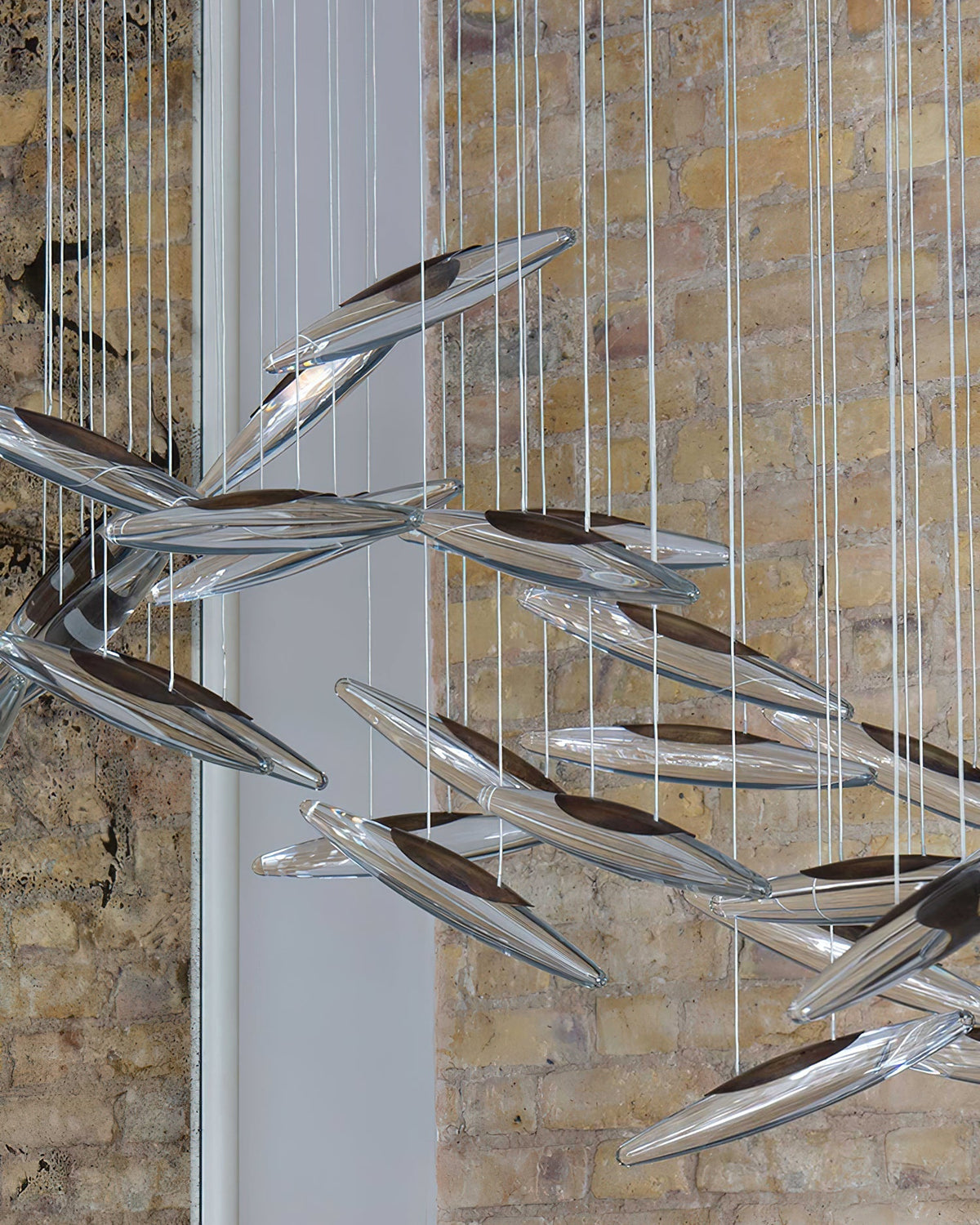 Hylor Luxury Moonlight Whispers Glass Chandelier