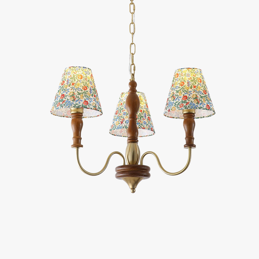Cavivuk Chandelier Flower Fabric