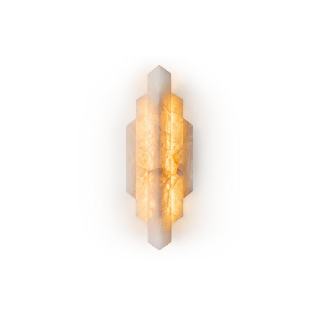 Deco Alabaster Wall Sconce