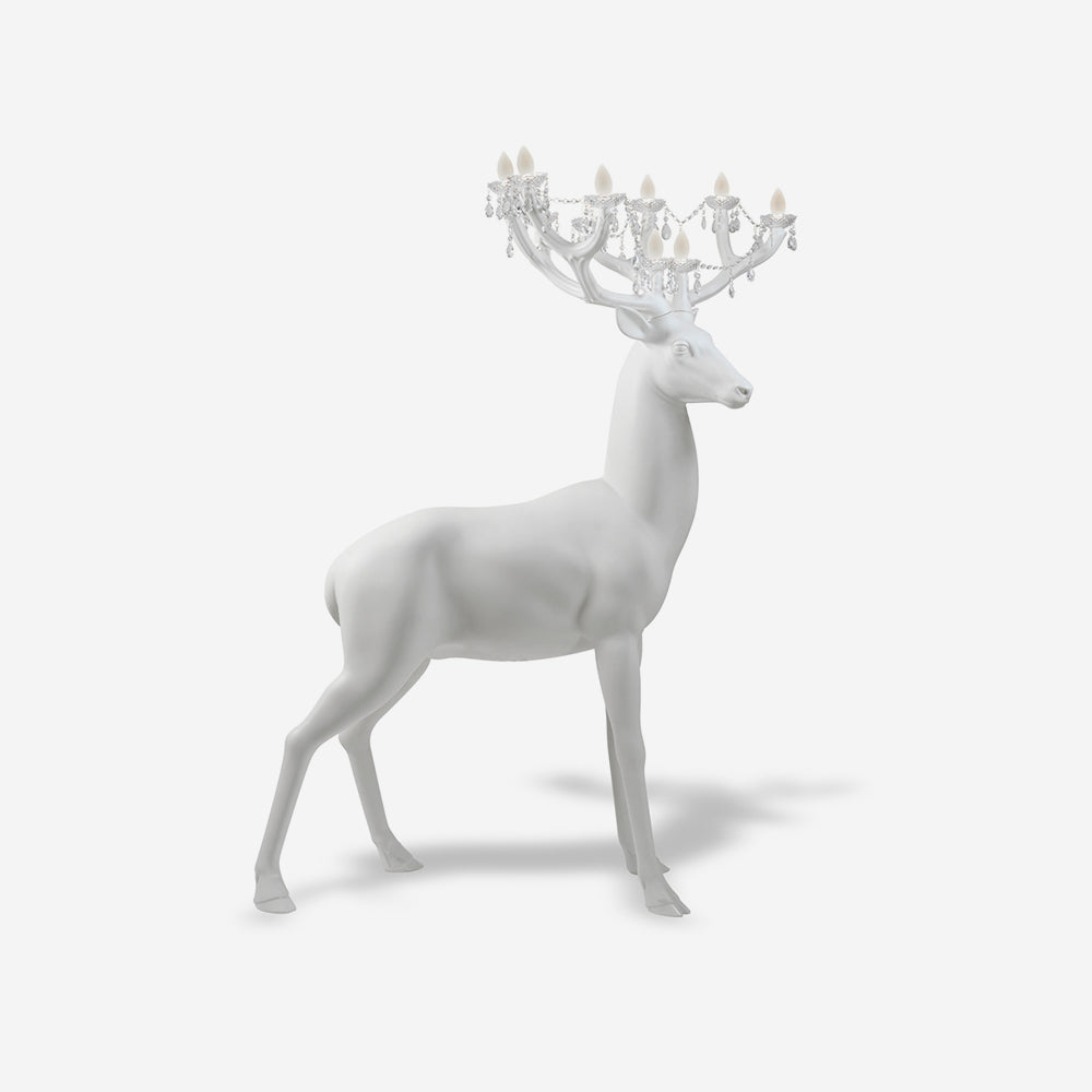 Stag Sculpture Floor Lamp