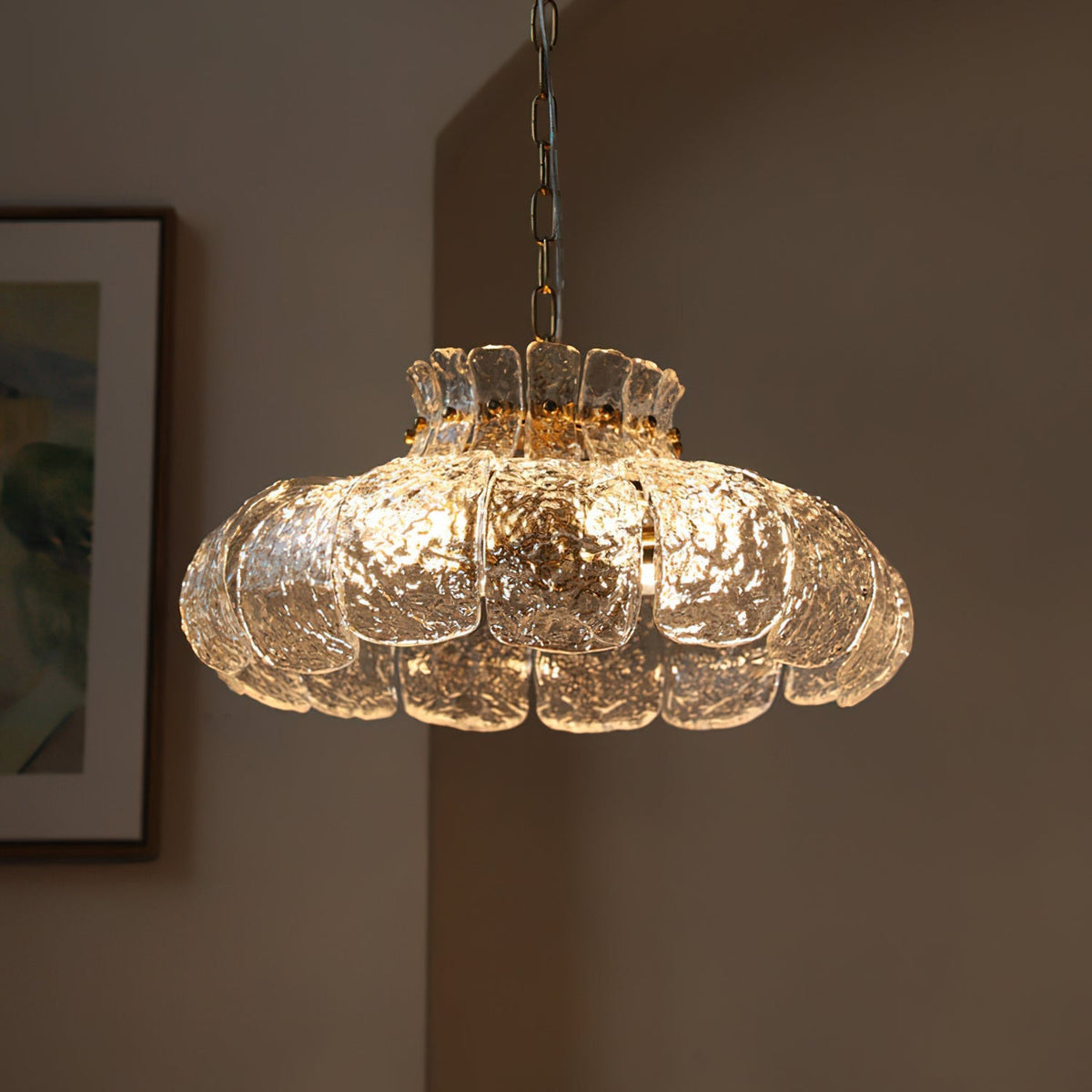 Barlas Ribbed Pendant Light