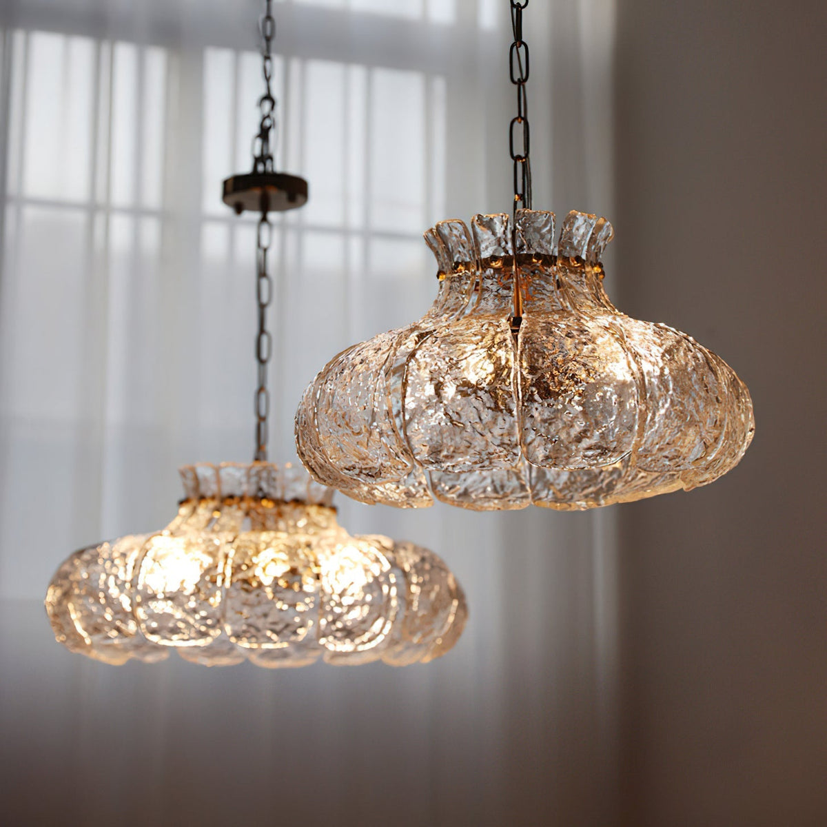 Barlas Ribbed Pendant Light