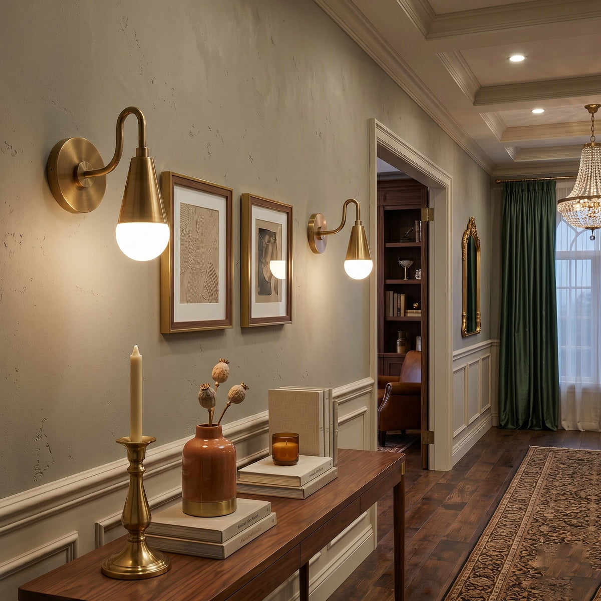 Velanelle Gooseneck Sconce