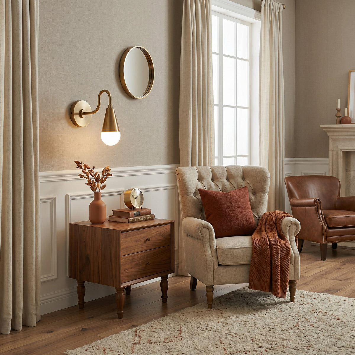 Velanelle Gooseneck Sconce