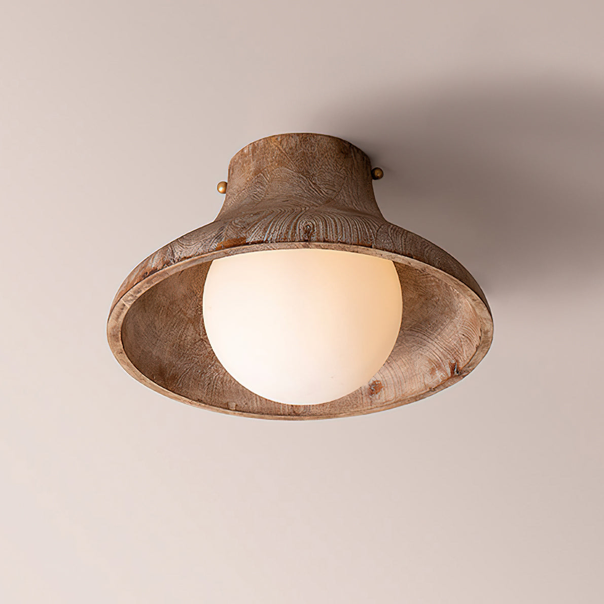 THE SYLAS Fluted Flush Mount