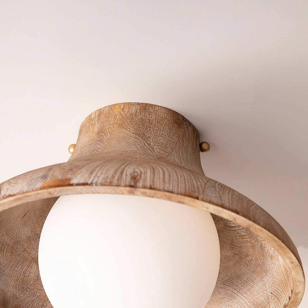 THE SYLAS Fluted Flush Mount