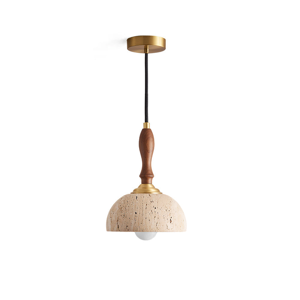 Seraraya Travertine Pendant Light