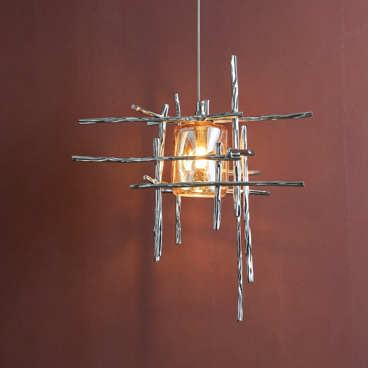 Xavier Glass Pendant Light