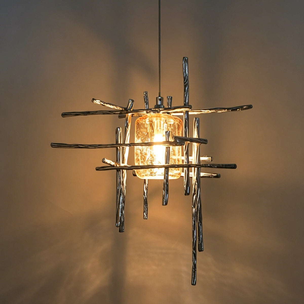 Xavier Glass Pendant Light