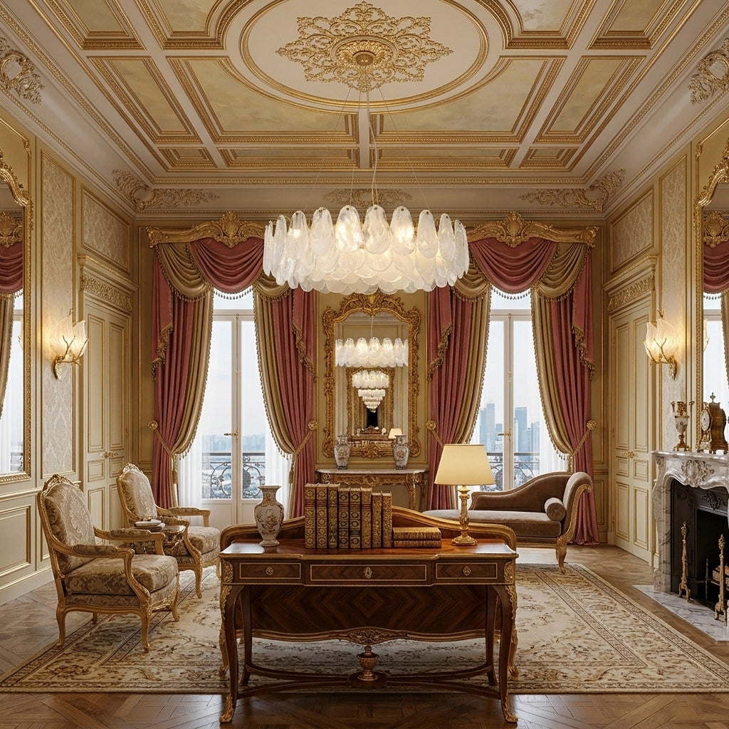 Velorissa Cloud Glass Chandelier
