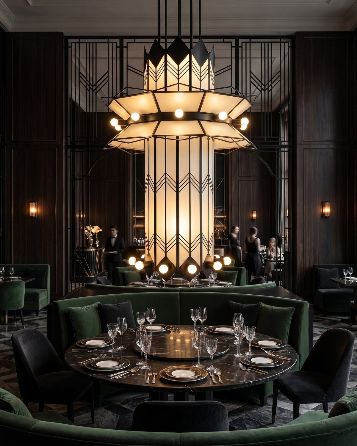Aethel Tiered Chandelier