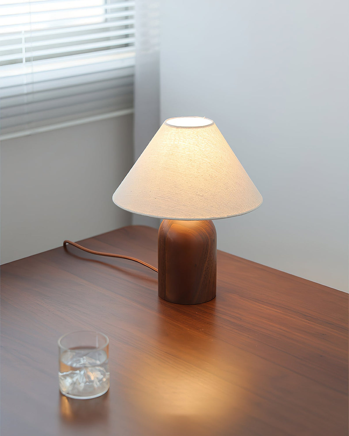 Brumford Linen Table Lamp