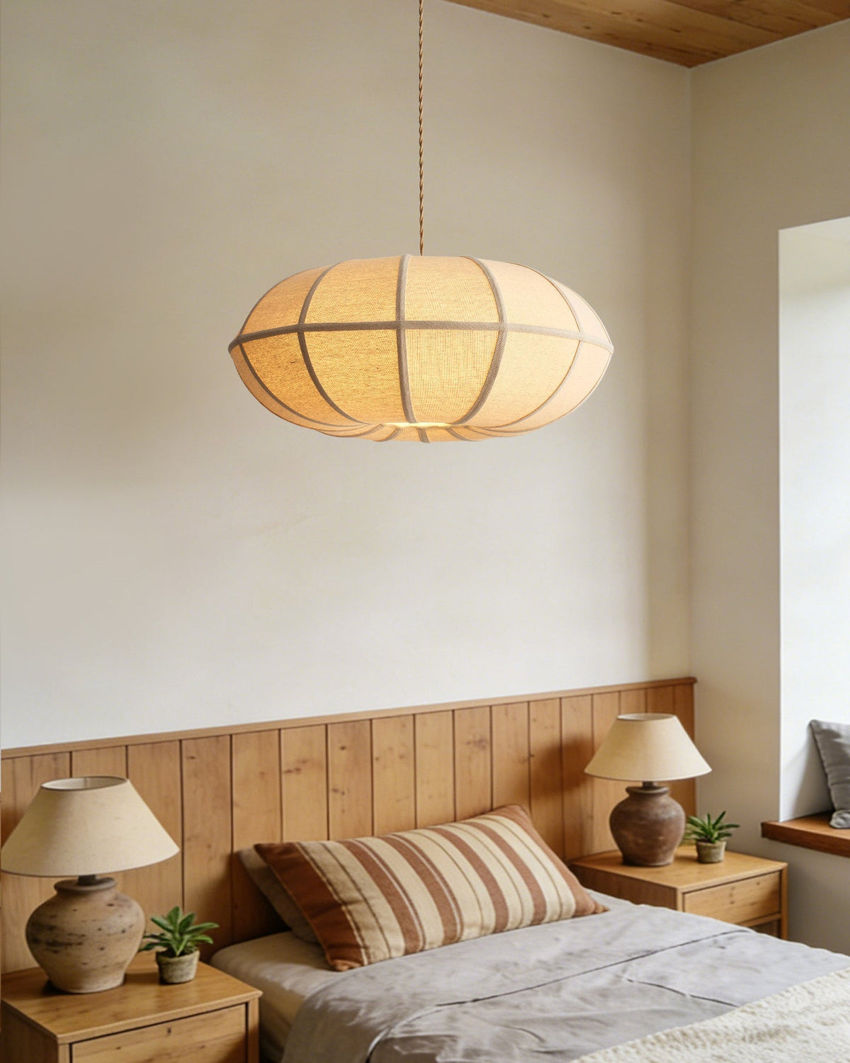 Montecito Fabric Pendant Light