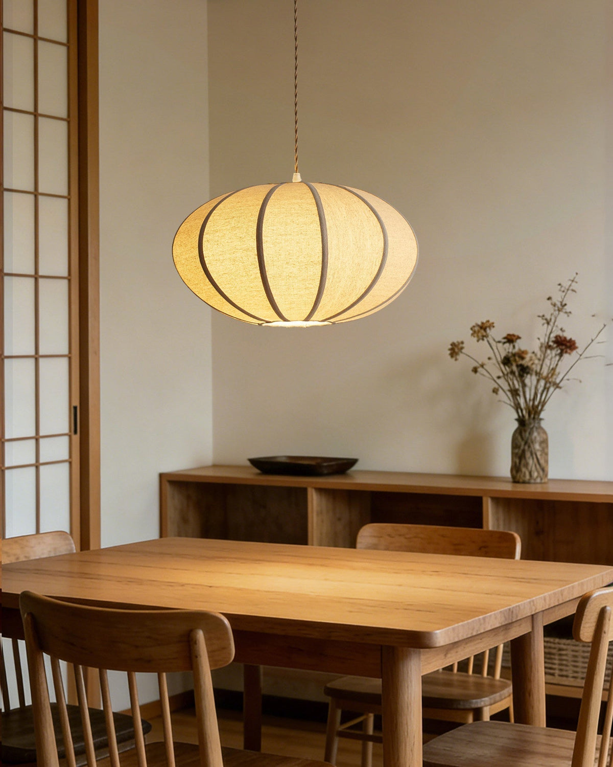 Montecito Fabric Pendant Light