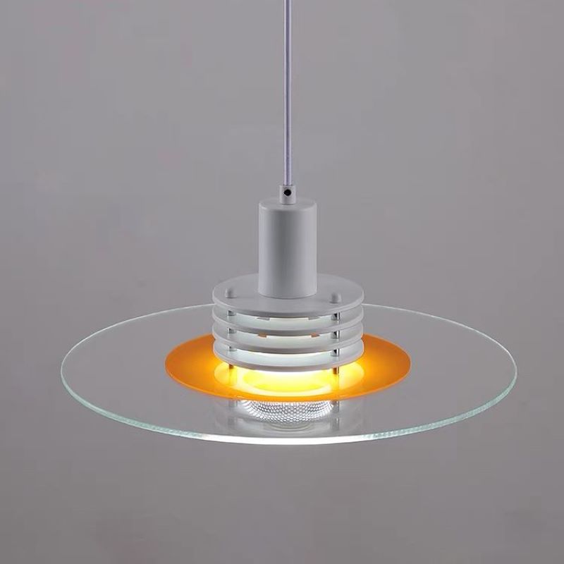 Gavikase Minimalism LED Pendant Light Metal/Glass/ Bedroom