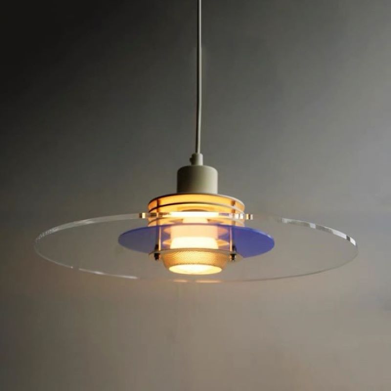 Gavikase Minimalism LED Pendant Light Metal/Glass/ Bedroom