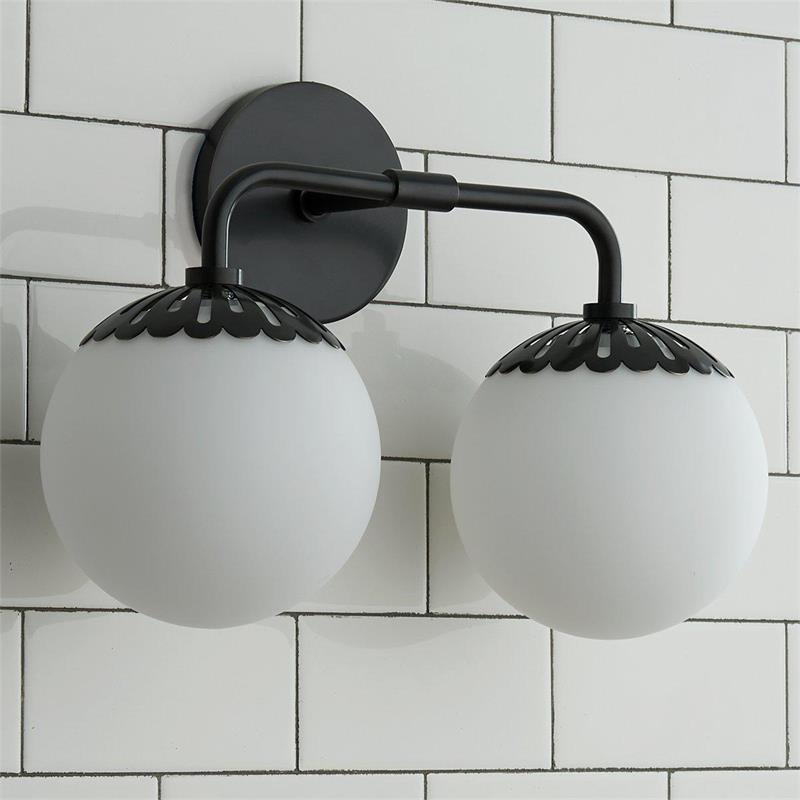 Pagumik Globe Glass Wall Lamp