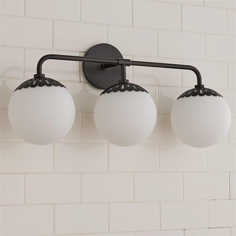 Pagumik Globe Glass Wall Lamp