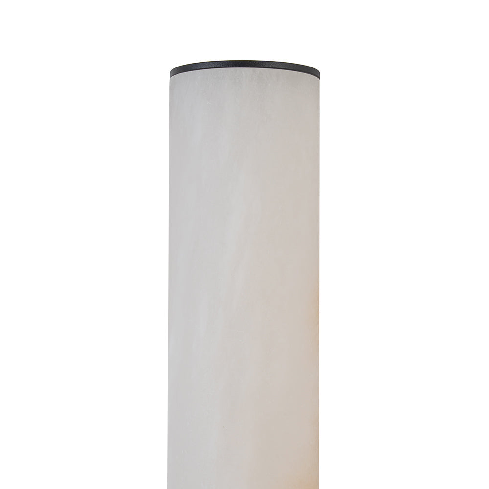 Glitre LED Linear Alabaster Bathroom Wall Sconce