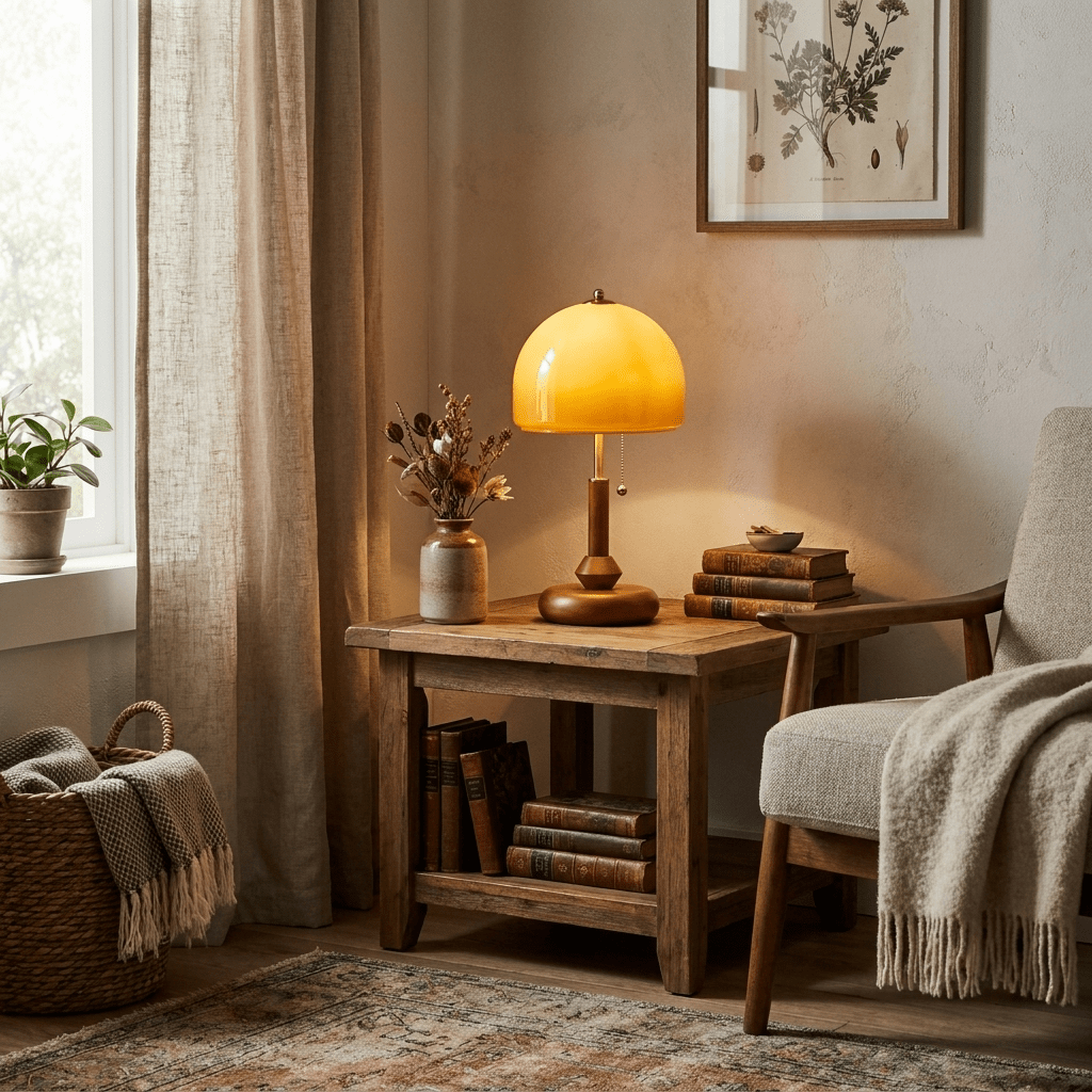 Marigold Wooden Table Lamp