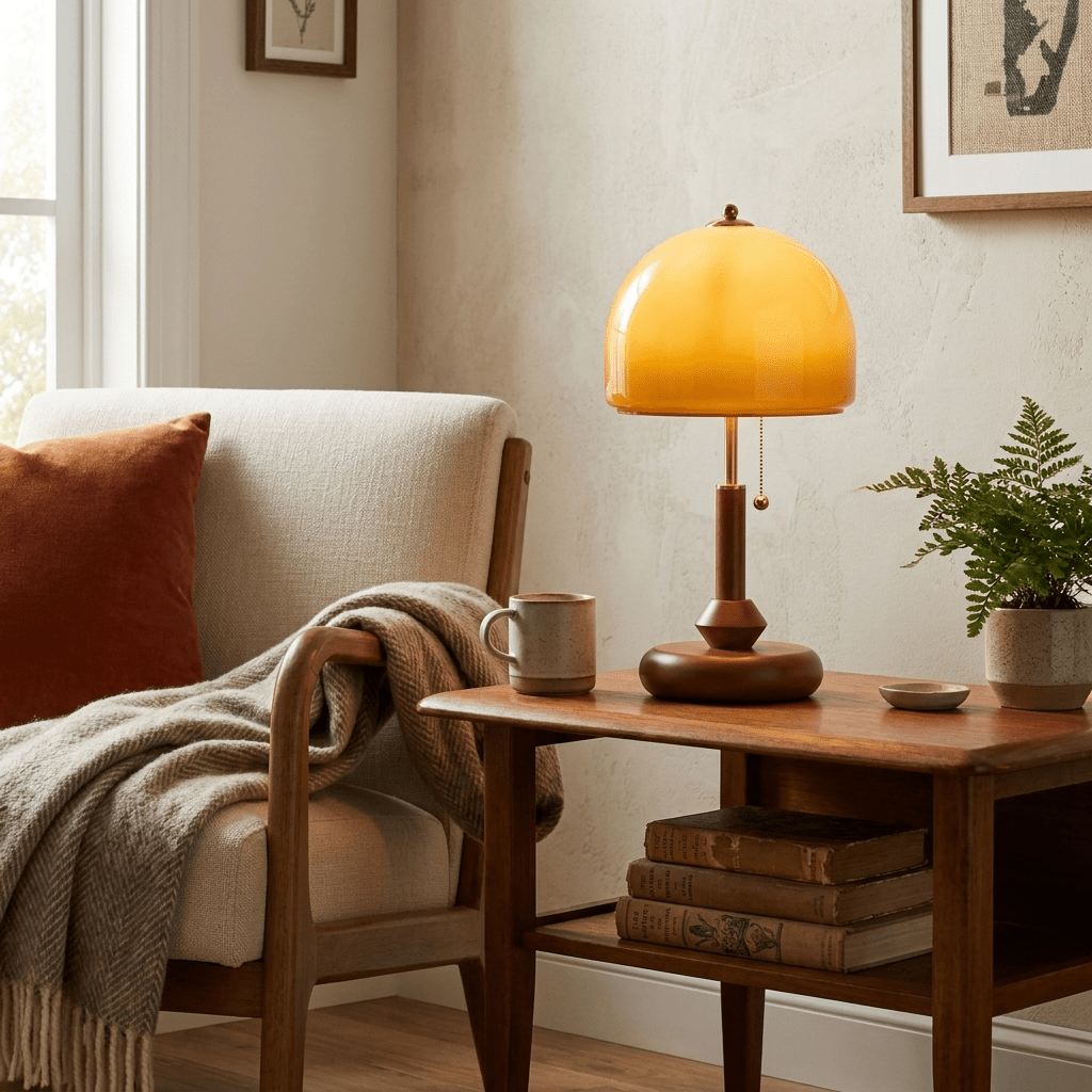 Marigold Wooden Table Lamp