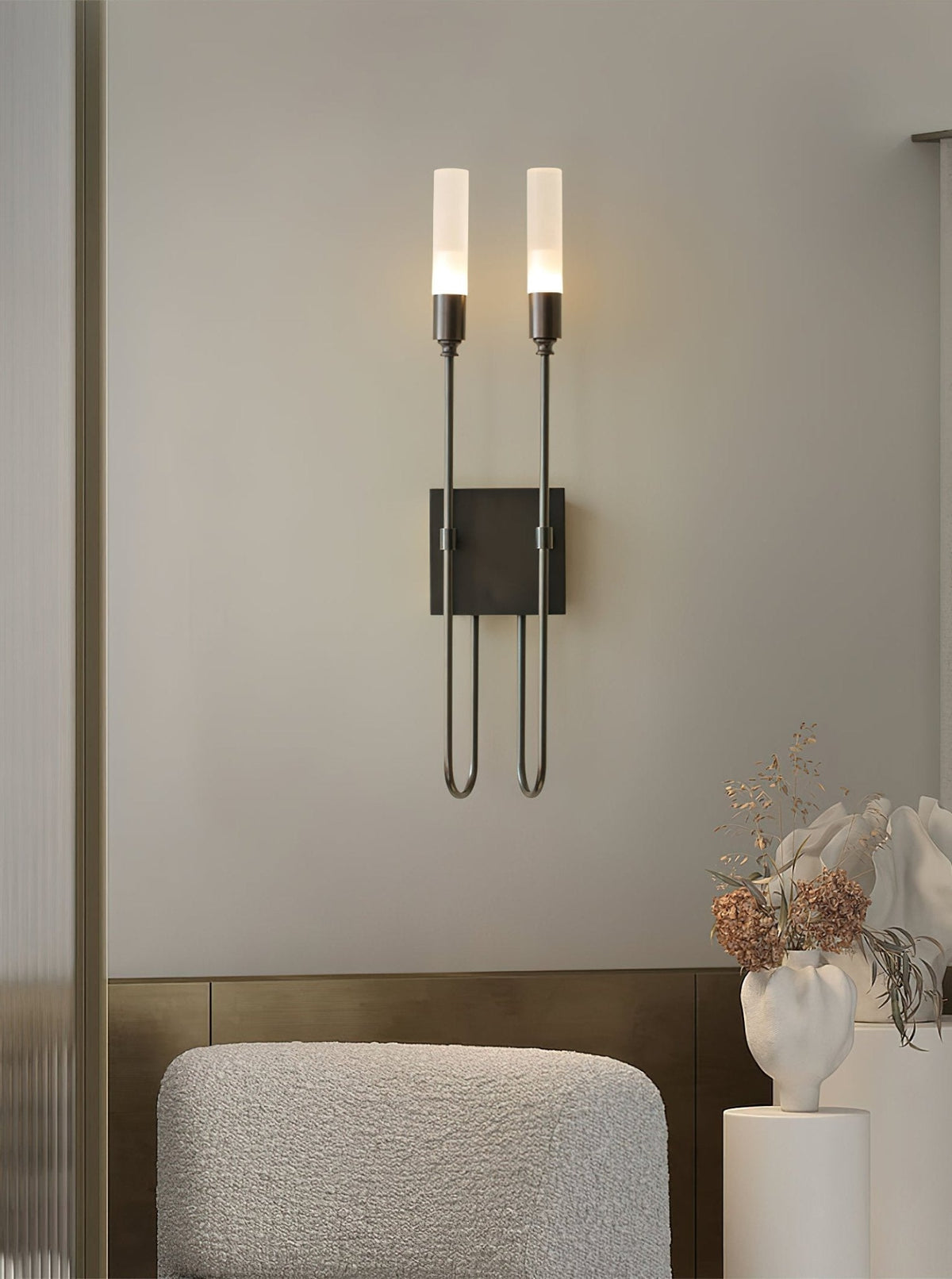 Yvori Wall Lamp Double Rod Minimalist