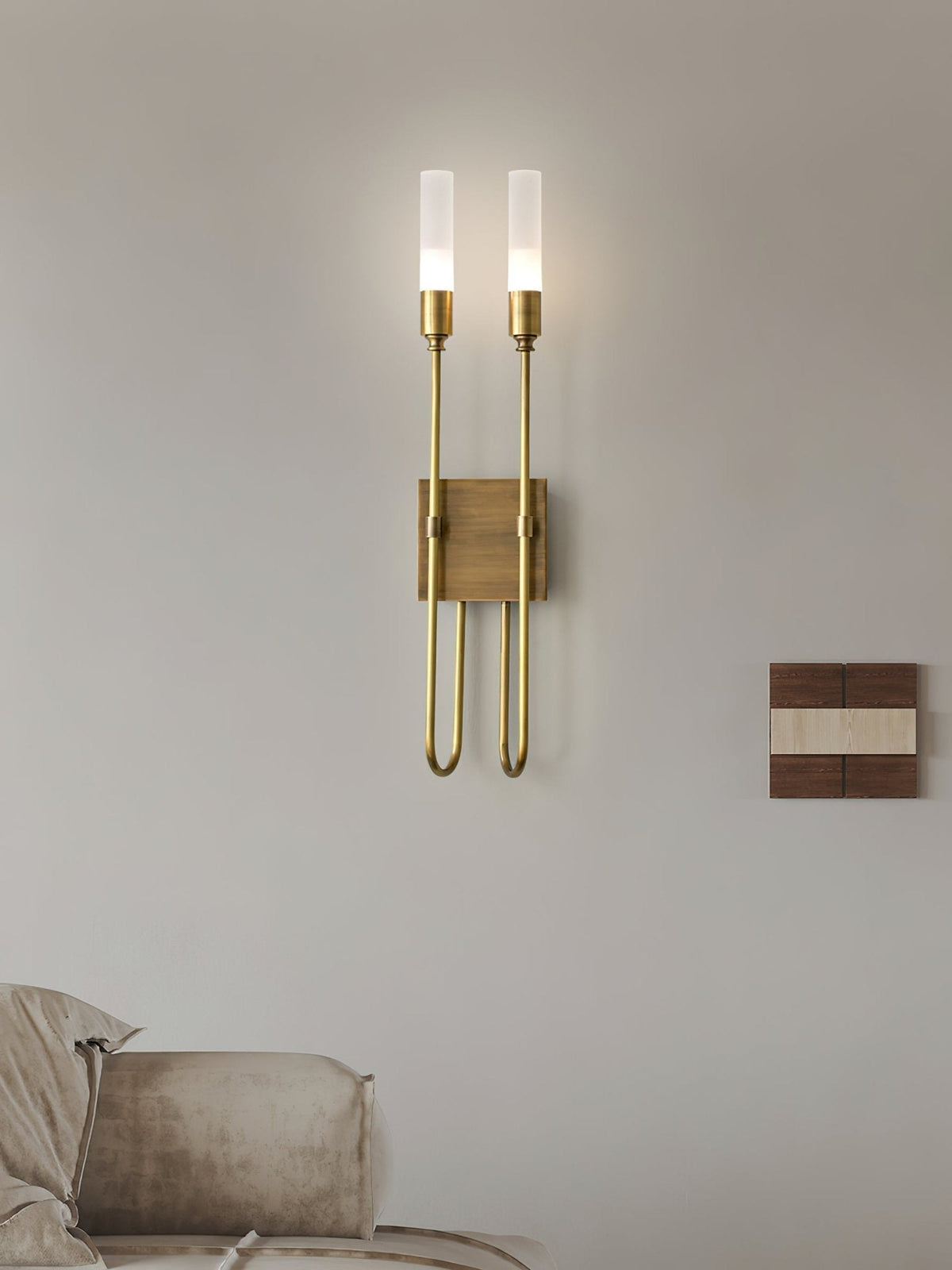Yvori Wall Lamp Double Rod Minimalist