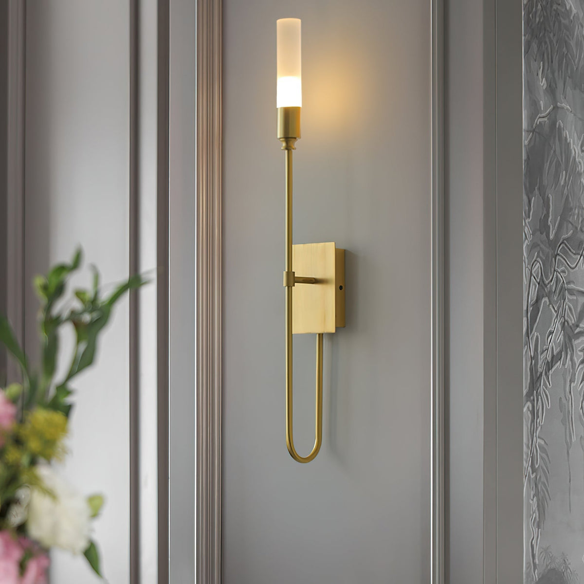 Yvori Wall Lamp Double Rod Minimalist