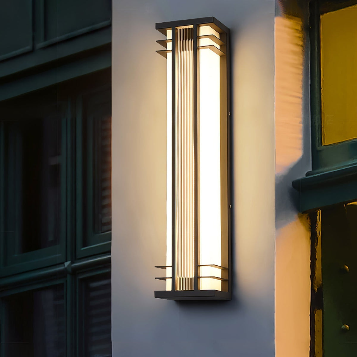 Nevenor Unique Double Axis Outdoor Wall Lamp