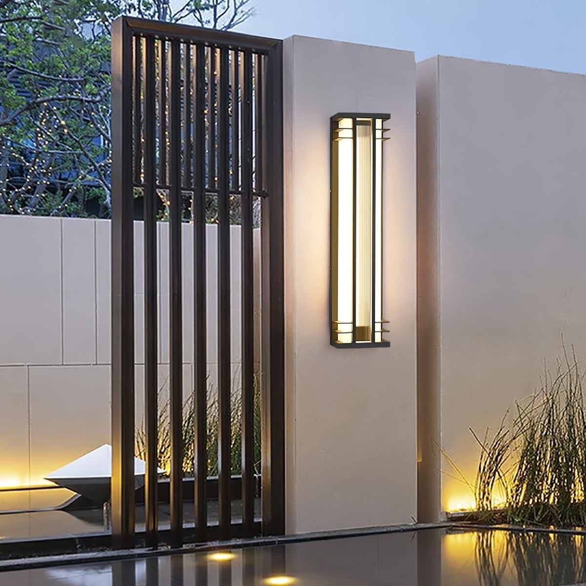 Nevenor Unique Double Axis Outdoor Wall Lamp