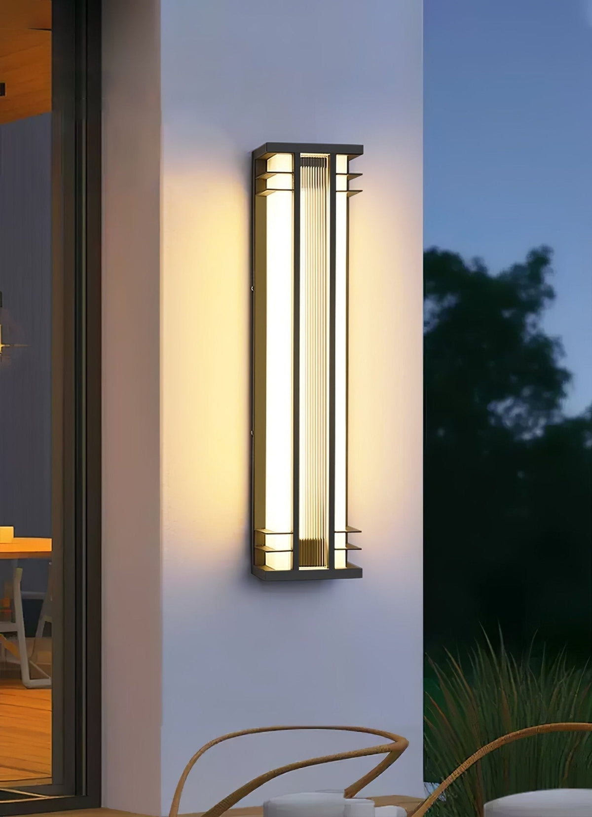 Nevenor Unique Double Axis Outdoor Wall Lamp