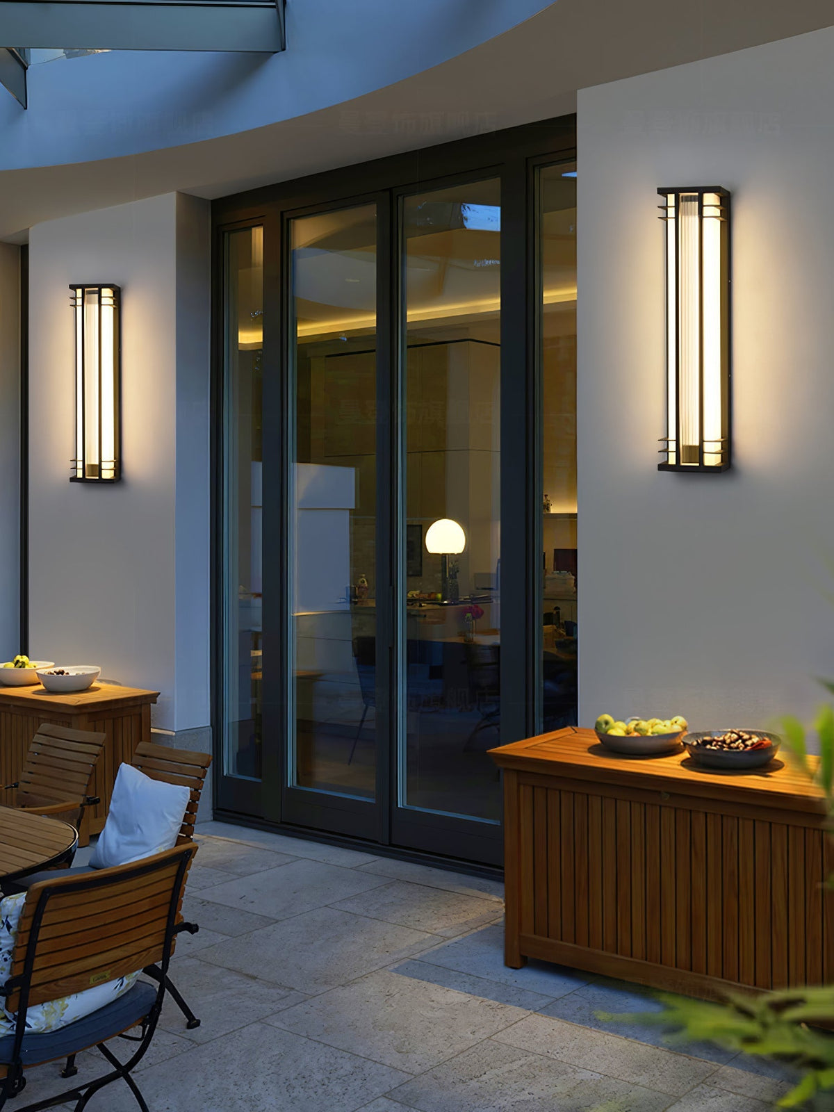 Nevenor Unique Double Axis Outdoor Wall Lamp