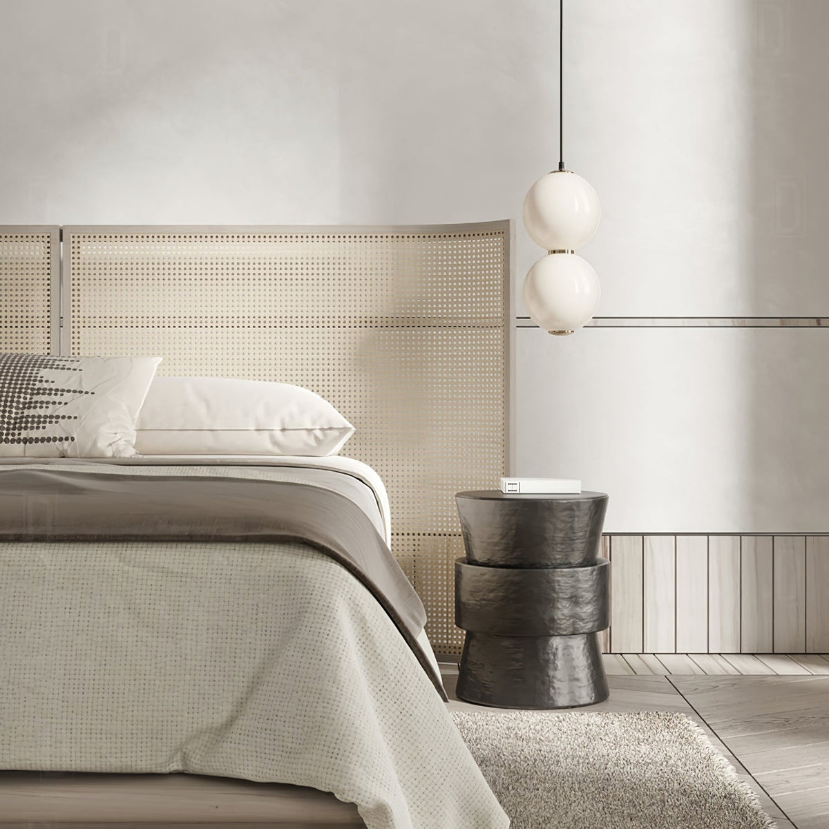 Frankie Minimalist Glass Pendant Light