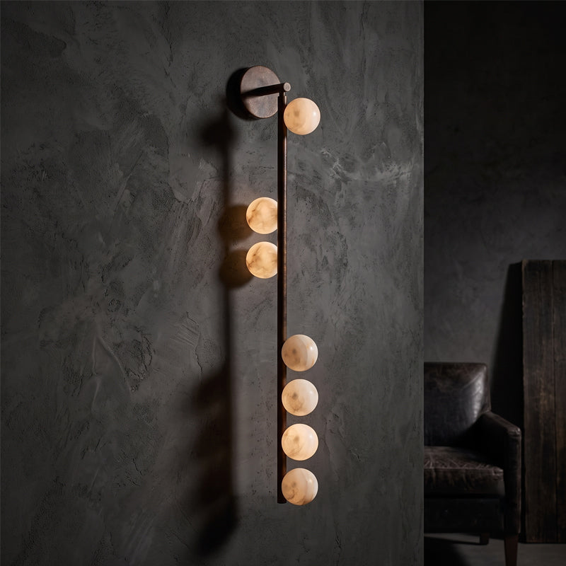 Drop Alabaster Wall Sconce