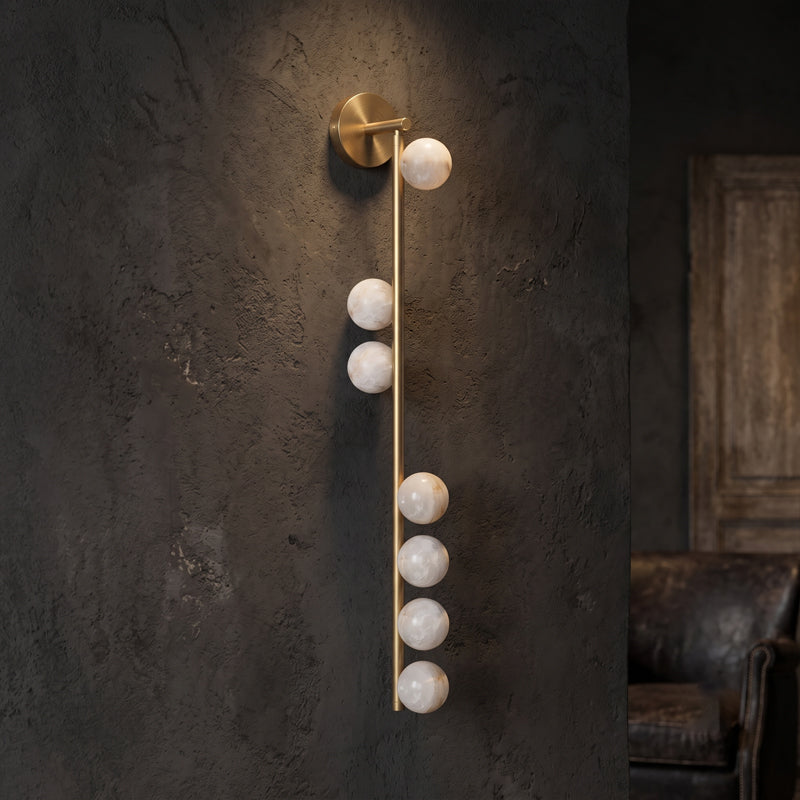 Drop Alabaster Wall Sconce