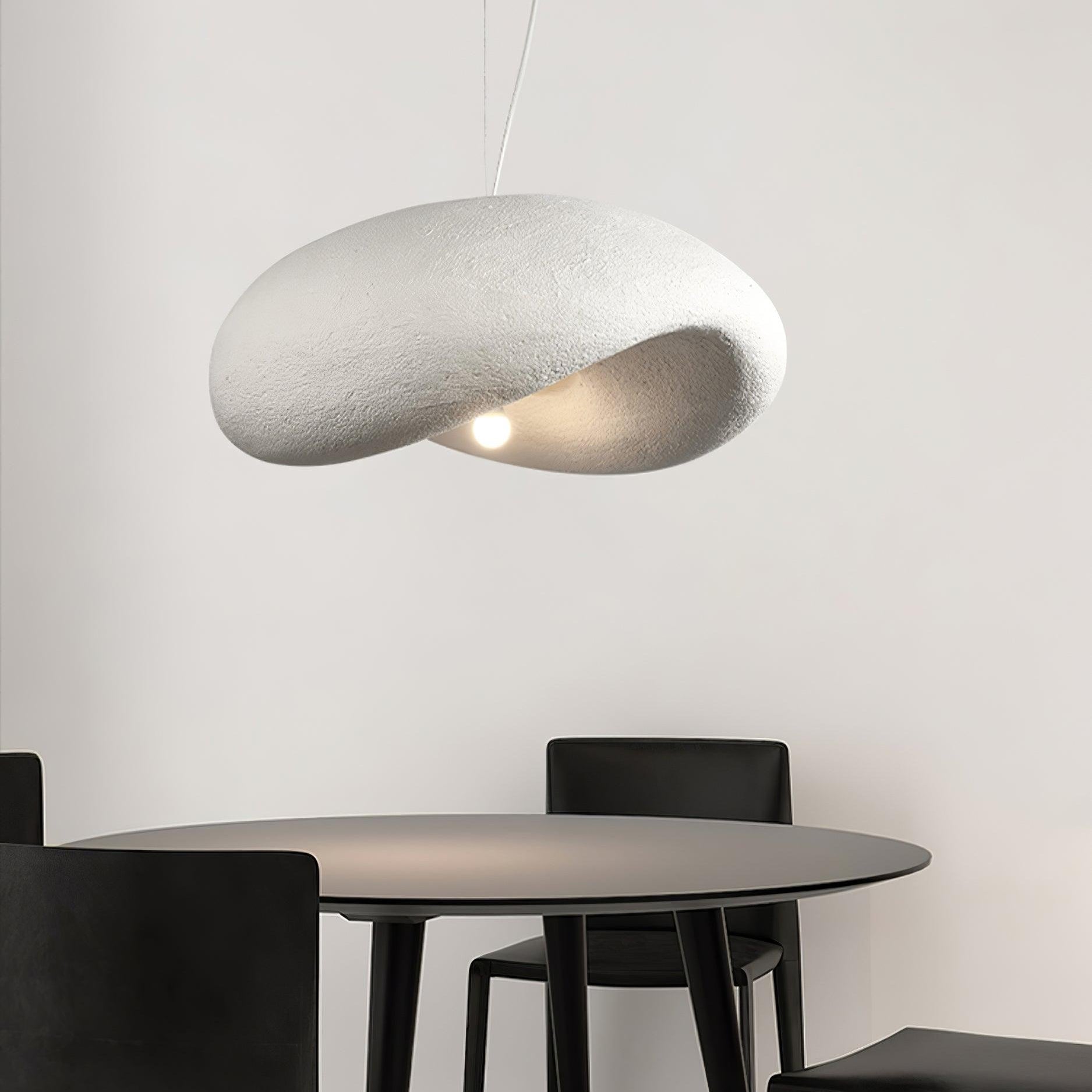 Cosmo Modern Cloud-shape Wabi Sabi Style Pendant Light-Neutral Decor