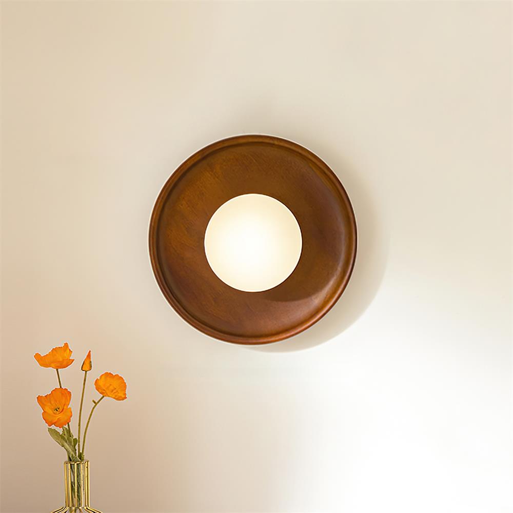 Runa Wooden Wall Lamp