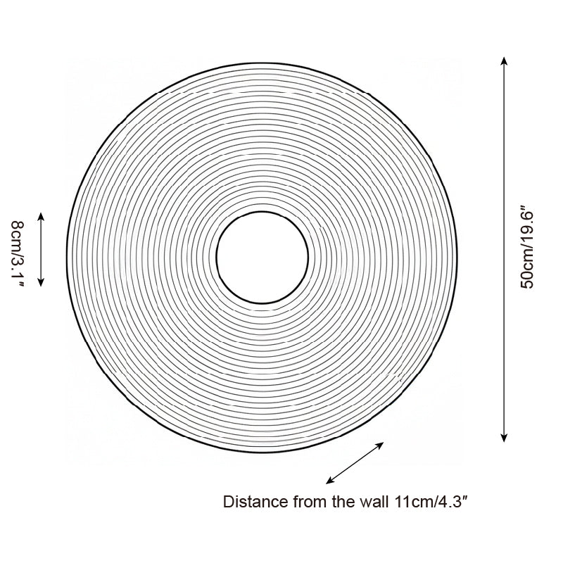 Cirisise Coil Wall Lamp