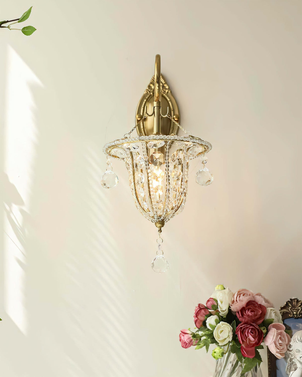 Arabella Crystal Wall Light